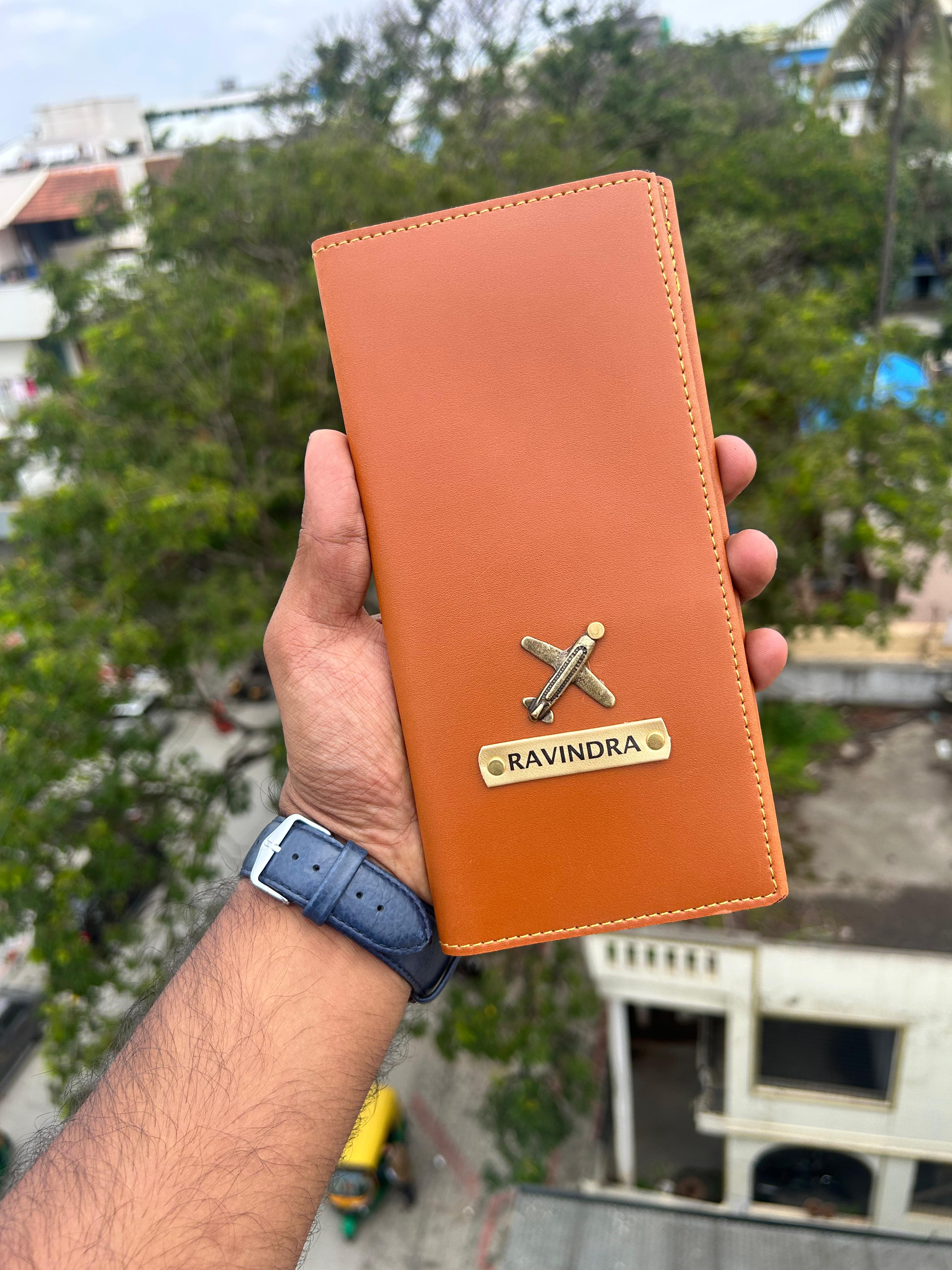 Personalized Travel Organizer & Passport Holder | Premium Travel Wallet