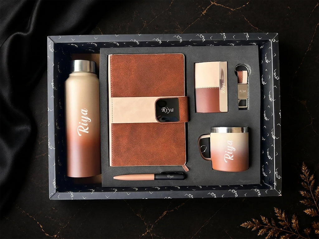 Corporate Gift Hamper – Personalized Luxury Set with Diary, Mug & More