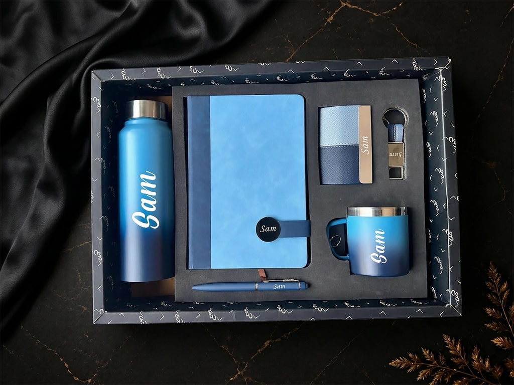 Corporate Gift Hamper – Personalized Luxury Set with Diary, Mug & More
