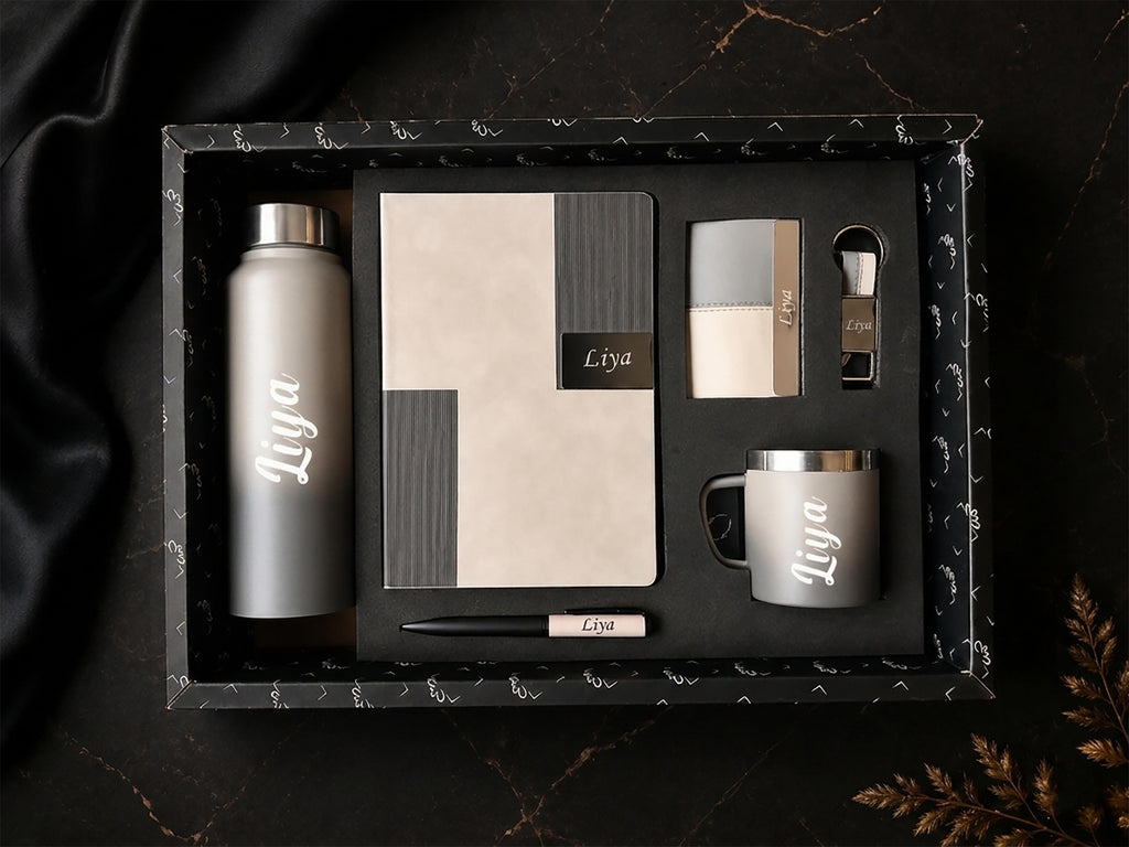 Corporate Gift Hamper – Personalized Luxury Set with Diary, Mug & More