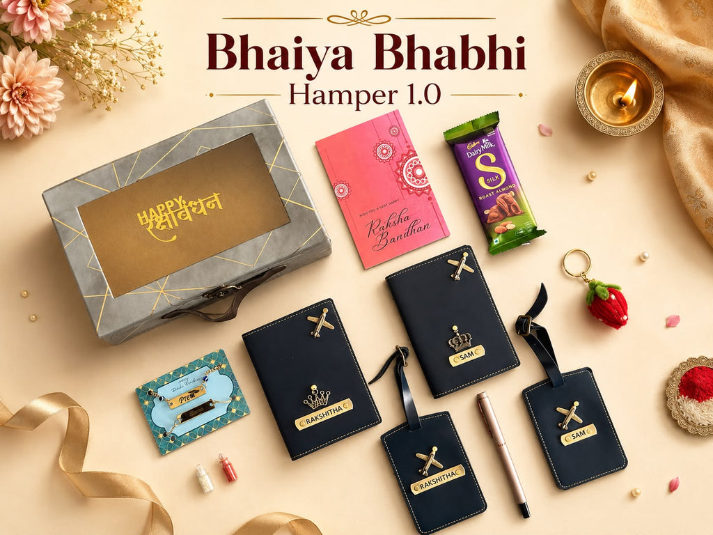 Bhaiya Bhabhi Rakhi Special Combo | Premium Rakhi Gift Set for Couples | LG Events & Gifts Galore