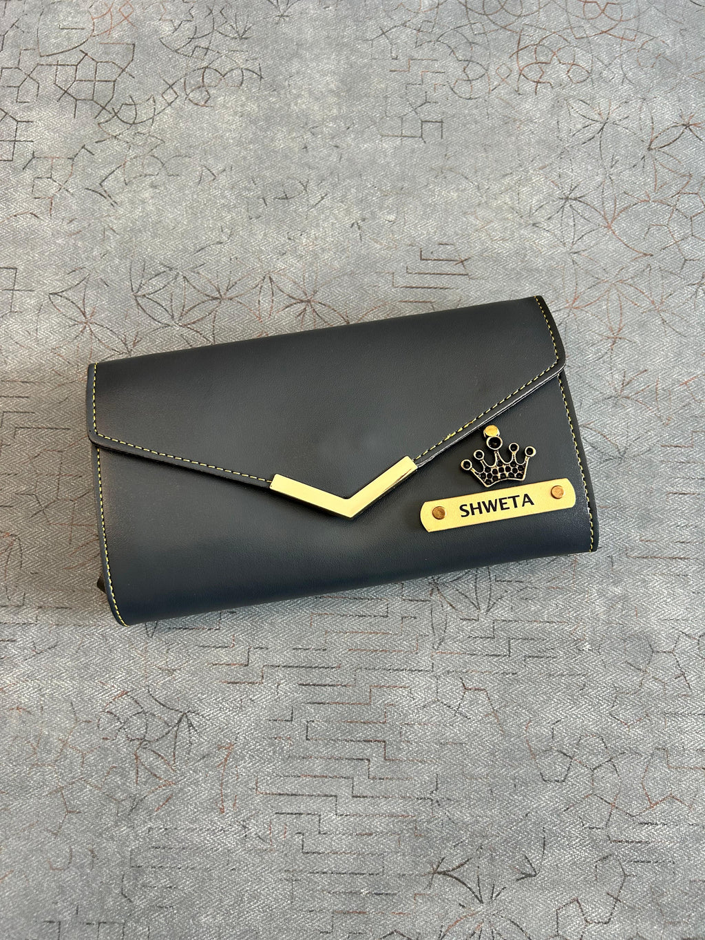 Personalized Ladies Wallet for Women | Premium Leather Clutch Wallet Gift for Her